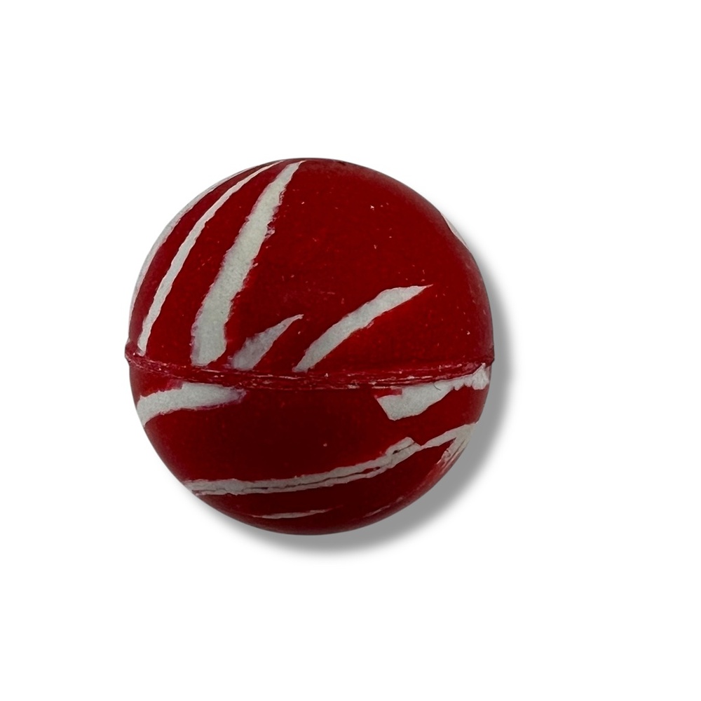 Vintage Y2K Bouncy Ball Lot of 3‎ Mosaic | Yellow | Red and White Various Sizes - Picture 4 of 4